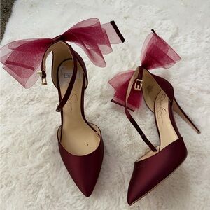 Jessica Simpson Bow Heels